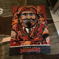 Tampa Bay Bucs Vertical House Flag