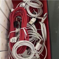 iPhone Chargers    8 For $12.00 