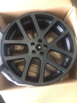 22" dodge srt8 wheels brand new