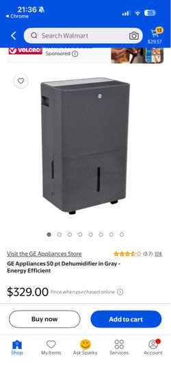 GE 50 Pint dehumidifier