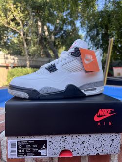 Jordan 4 White Cement (2025)