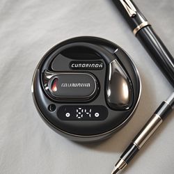 NEW Earhooks Wireless Headphones HIFI Sound Bluetooth Earphones Small Round Cake