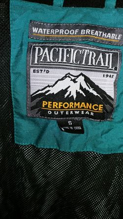 Rain jacket waterproof