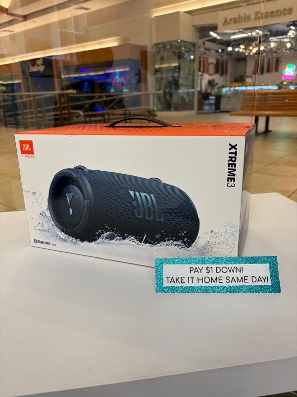 JBL Xtreme 3 Bluetooth Speaker New - Pay $5 today and the rest later!!
