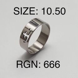 Stainless Steel Ring Band: Size-10.50/RGN-10.50