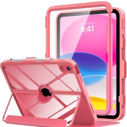 MoKo for iPad 10th Generation Case with Pencil Holder, iPad Case 10th Gen