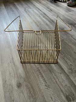 KALLAX Wire basket, brass color, 15 3/4x13 - IKEA