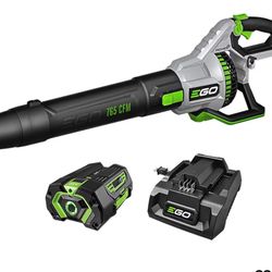 EGO POWER+ Leaf Blower, Cordless Electric 756 CFM, Includes 56V 5.0Ah Battery and Charger - LB7654
