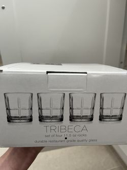Tribeca 11.5 oz Glass Cups (4)
