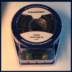 Blaupunkt 0 Gauge Amplifier Wiring Kit High Quality 