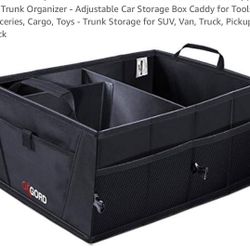 Car trunk organizer, new: