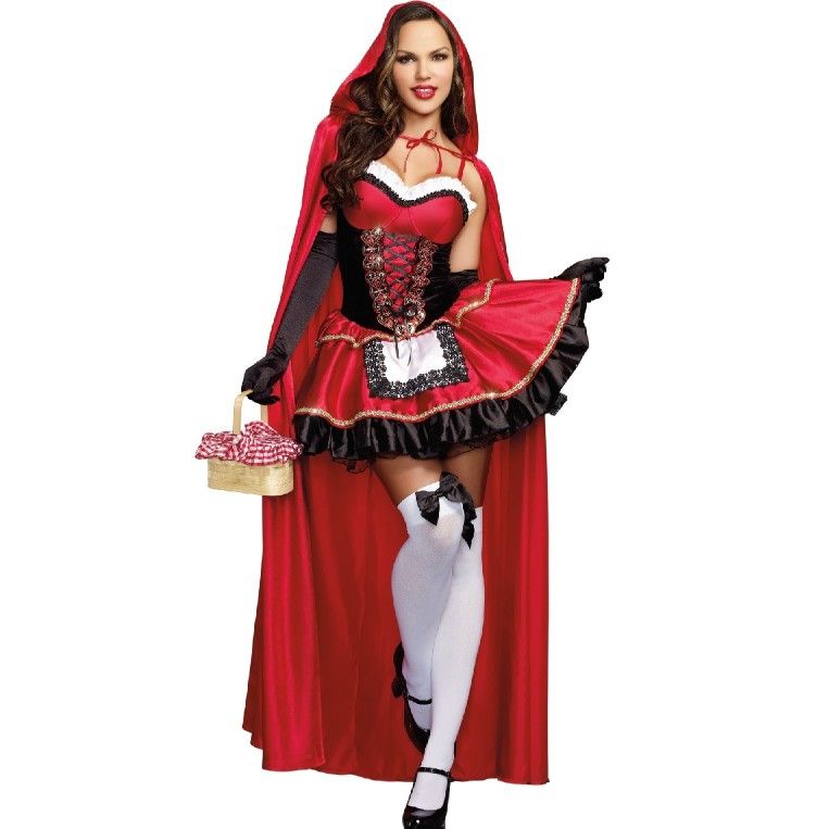 Sexy Little Red Riding Hood Halloween Costume