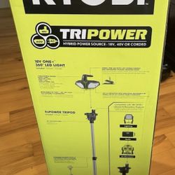 RYOBI Only) Hybrid Tri-Power Tripod Light (Tool  only )