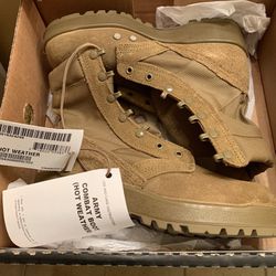 Military Surplus Rocky Combat Boots, Men’s 7.5, New In Box