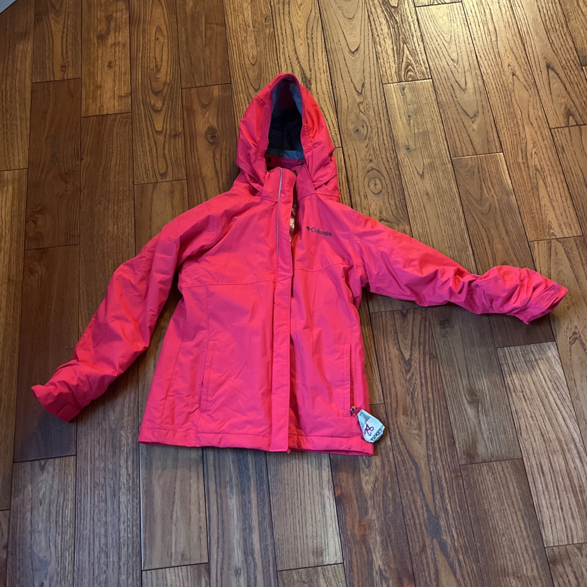 Girls medium waterproof ski jacket