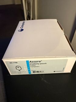 Assura Drainable 10.75"L 2pc System Urostomy Pouch 1759 10 Ct