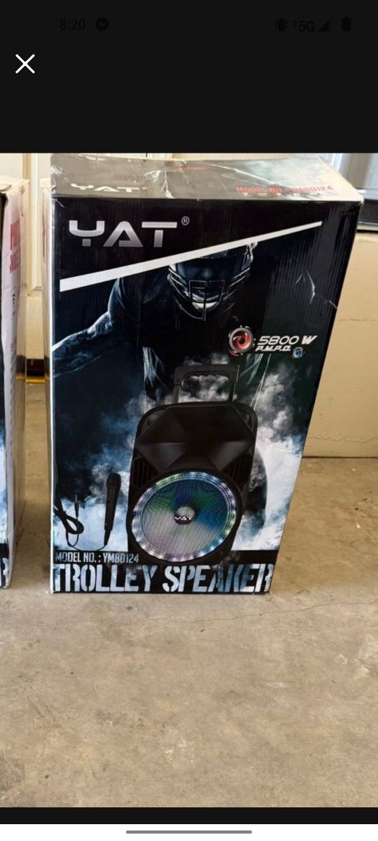 Rechargeable Bluetooth Speaker $65