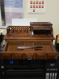 Roll top  desk Jewelry box