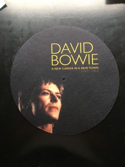 David Bowie Slipmat for your record player. Brand New, never used. $10