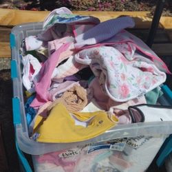 Baby Accessories! Boy And Girl. Tote Of Each. 3/$1