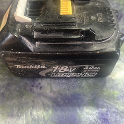 Makita 18v 3.0ah battery