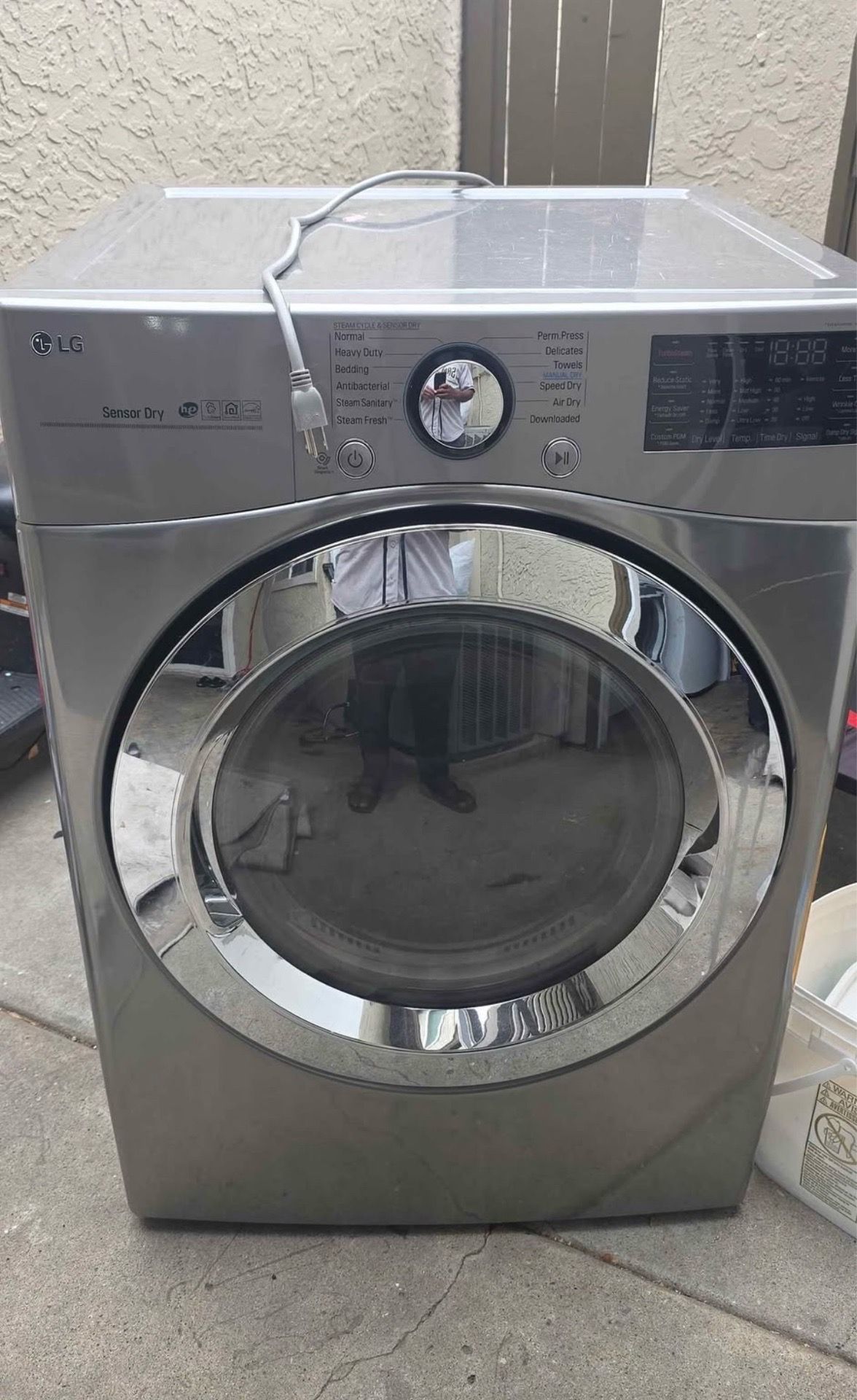 LG gas dryer