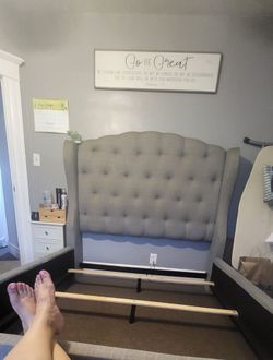 Queen bed frame