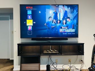 Wall-Mounted TV Media Center