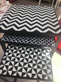 3 side tables
