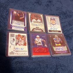 Football Basketball And Baseball Cards 