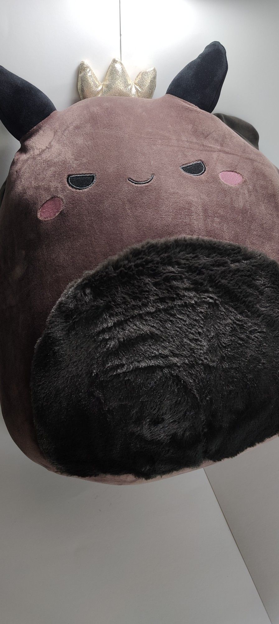 Squishmallows Original 16-Inch Ambergris Burgundy Goblin King Plush New Toy Gift