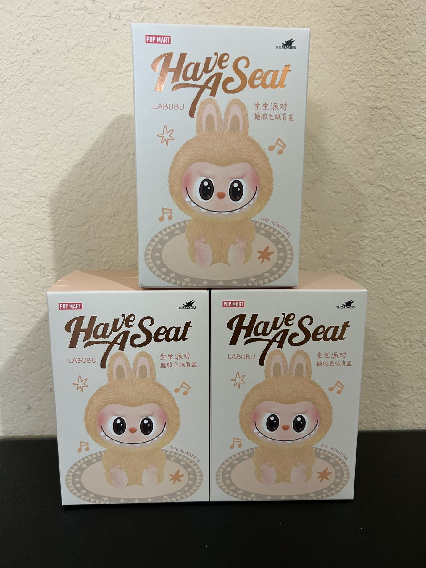 Pop Mart: THE MONSTERS Have a Seat Confirmed (Check Description)