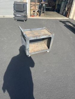Metal & wood cart