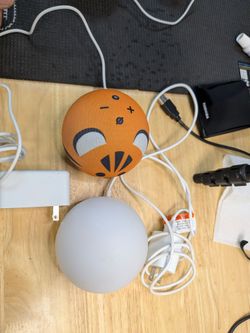 Amazon Alexa, smart speaker and smart light