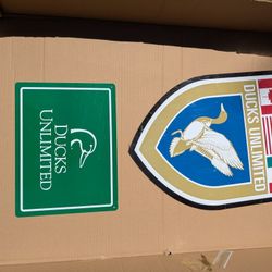 Cool Ducks Unlimited Metal Placards
