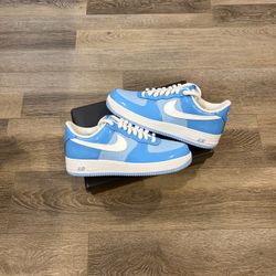 Nike Air Force 1 Low “Psychic Blue Patent” Sizes 8 - 13 Men’s Brand New