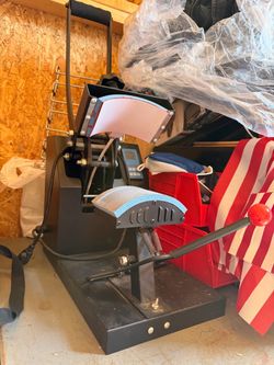 Cap/hat heat press
