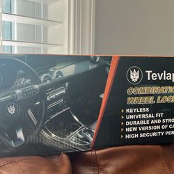 Brand New Lock Combo Steering Wheel Lock 