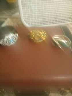 2 nice  costume bracelets an gold one is watch