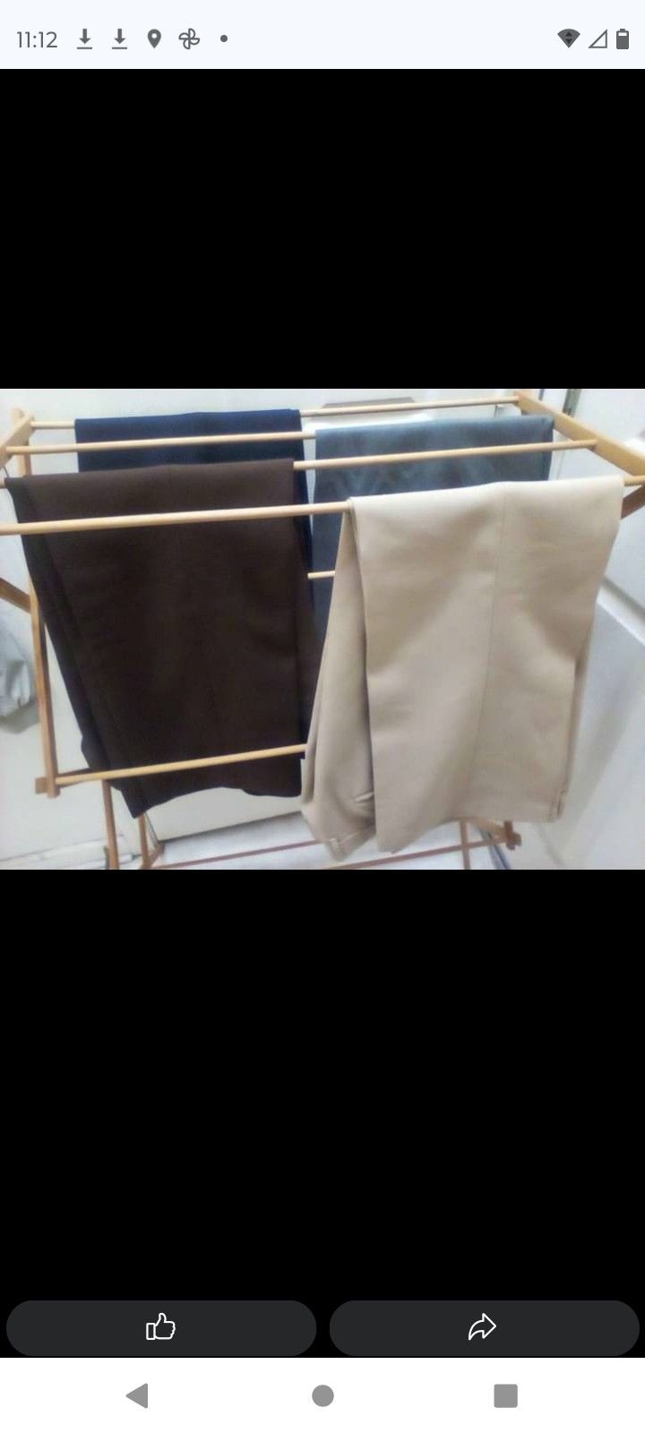 4 Vintage 1970s Levi's Brand Day Slacks (Navy,Grey,Khaki,Brown)