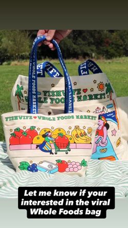 Exclusive Fishwife Tote Bag from Whole Foods