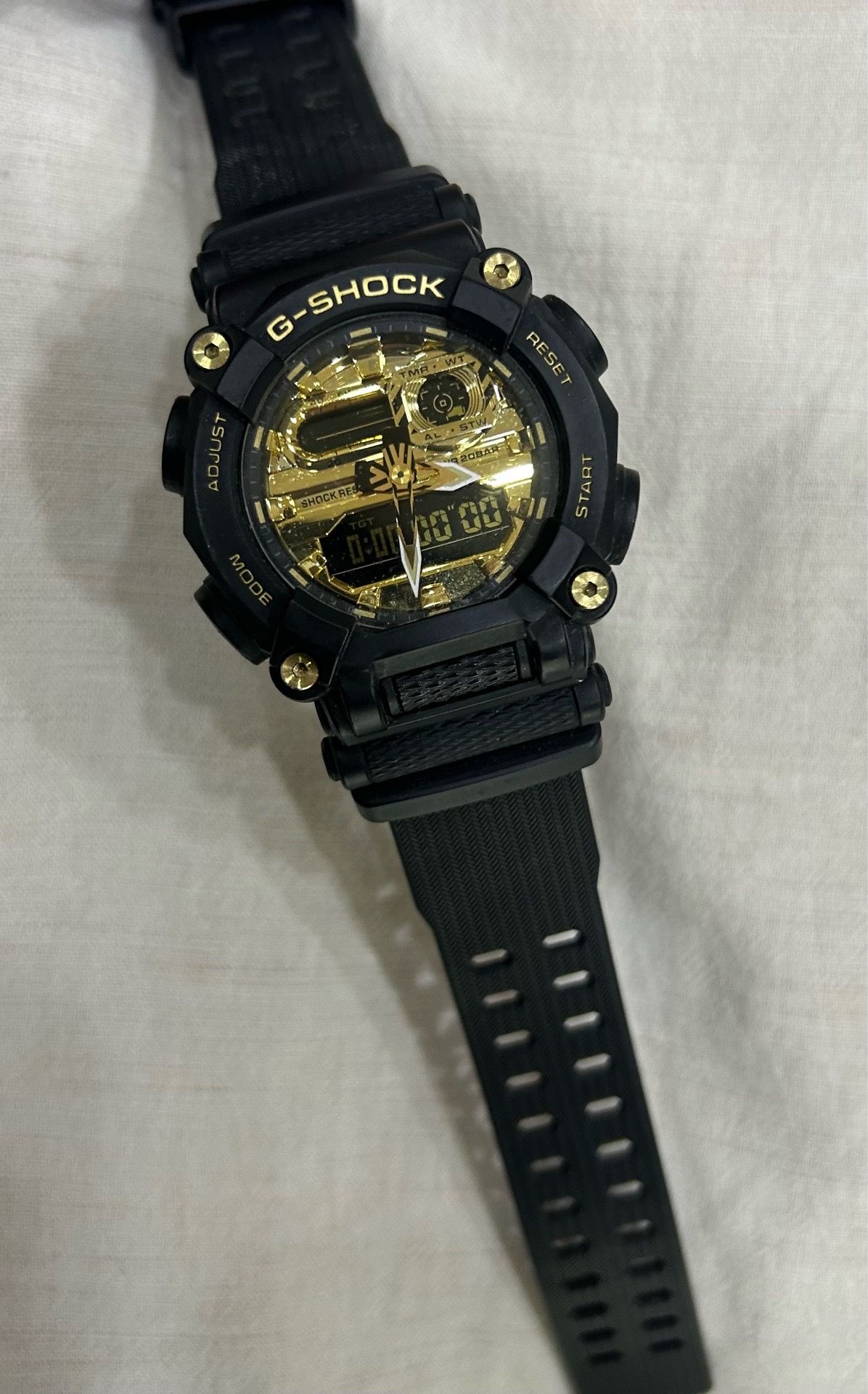 Casio G-Shock GA-900 Black & Gold Men’s Watch