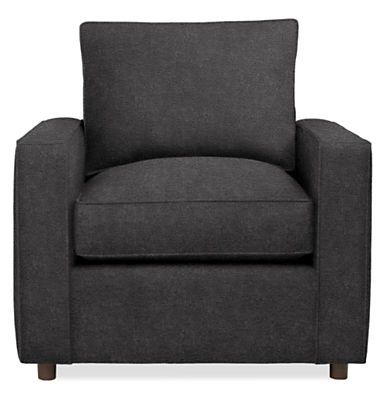 Room & Board York Dark Grey Chair