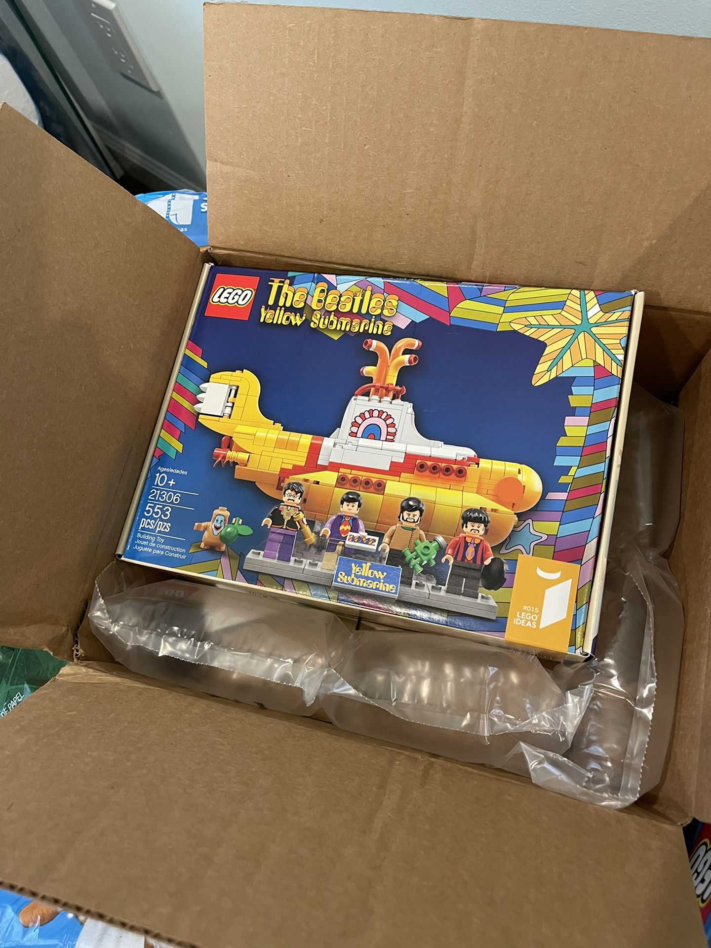 LEGO Ideas The Beatles Yellow Submarine 21306 Retired Sealed NEW - Main Image