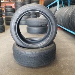 🔥 (2) 205 50 17 Bridgestone Turanza EL400 All Season Runflat Tires 