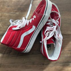 Red High Top Vans