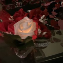 Lighted roses