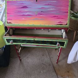 Antic Writing Desk Drop Front