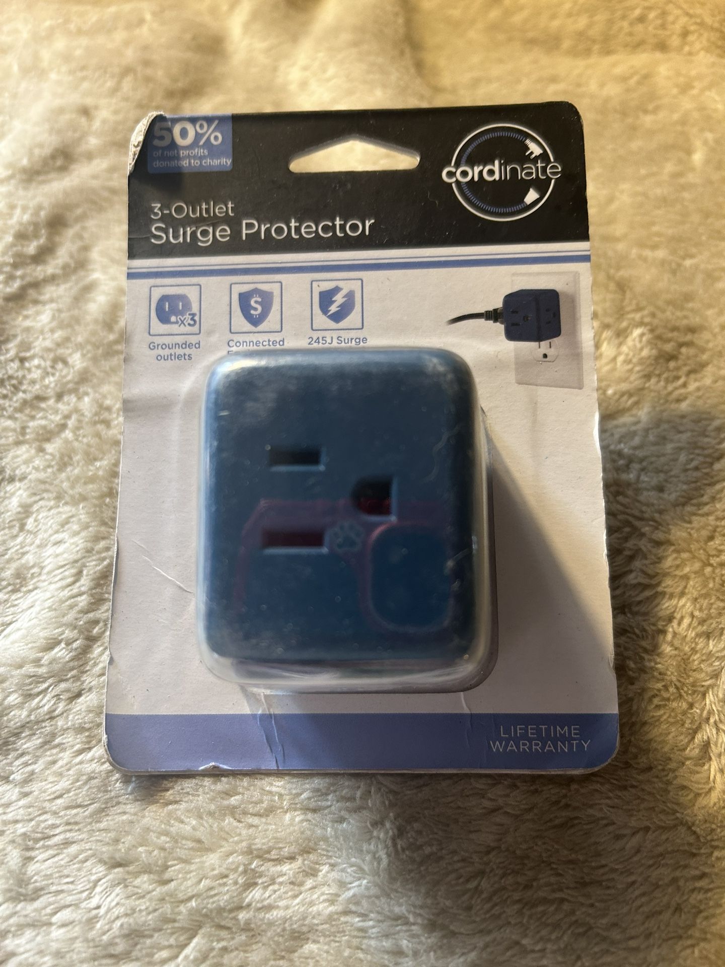 Three Outlet Surge Protector