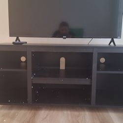 New 43" TV And Entertainment Center 
